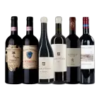 Toscana for feinschmeckere: Smagekasse med 6 flasker af vores største toscanere