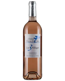 La Croix des Pins, Ventoux Ros&eacute; "Les Trois Villages" 2023 